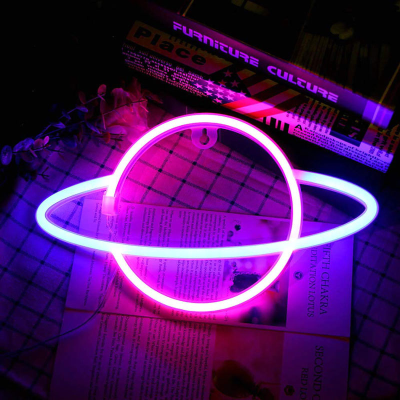 Planete 2 Neon Led Lamp
