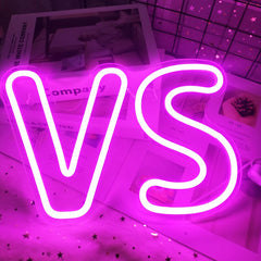 VS Versus Neon LED Lamp