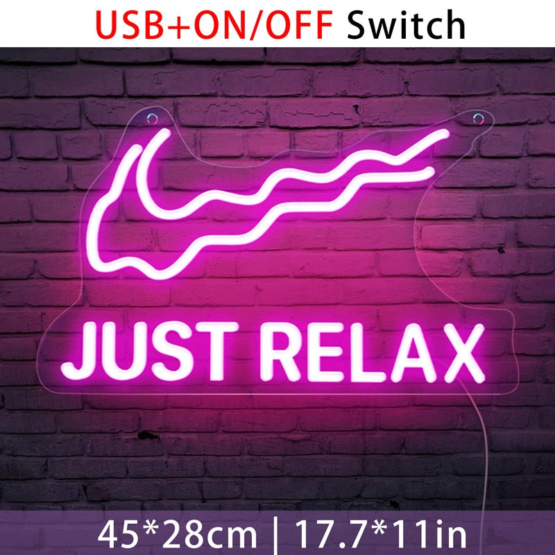 Just Relax Led Neon Lamp