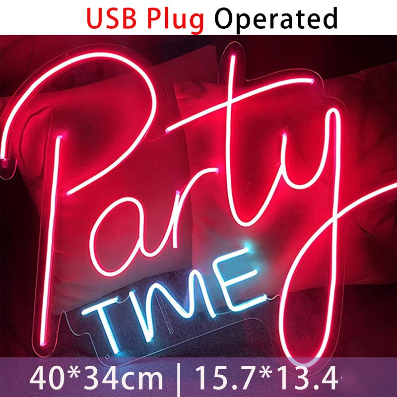 Party Time Lamp Neon Led