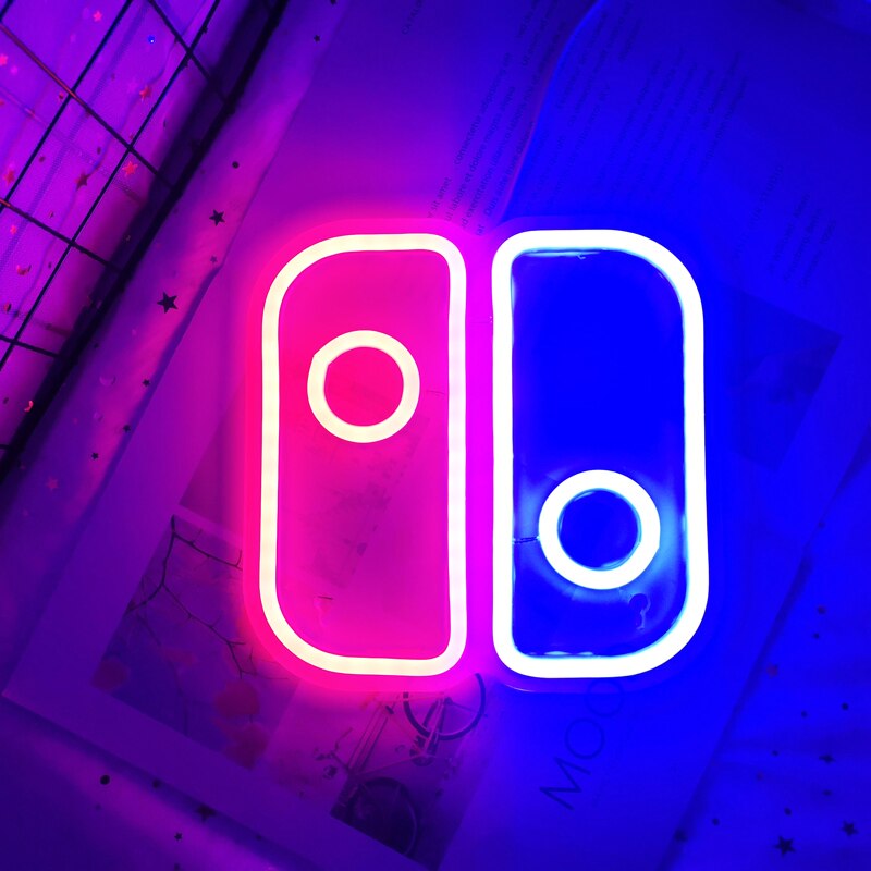 Joystick Switch Led Neon Lamp