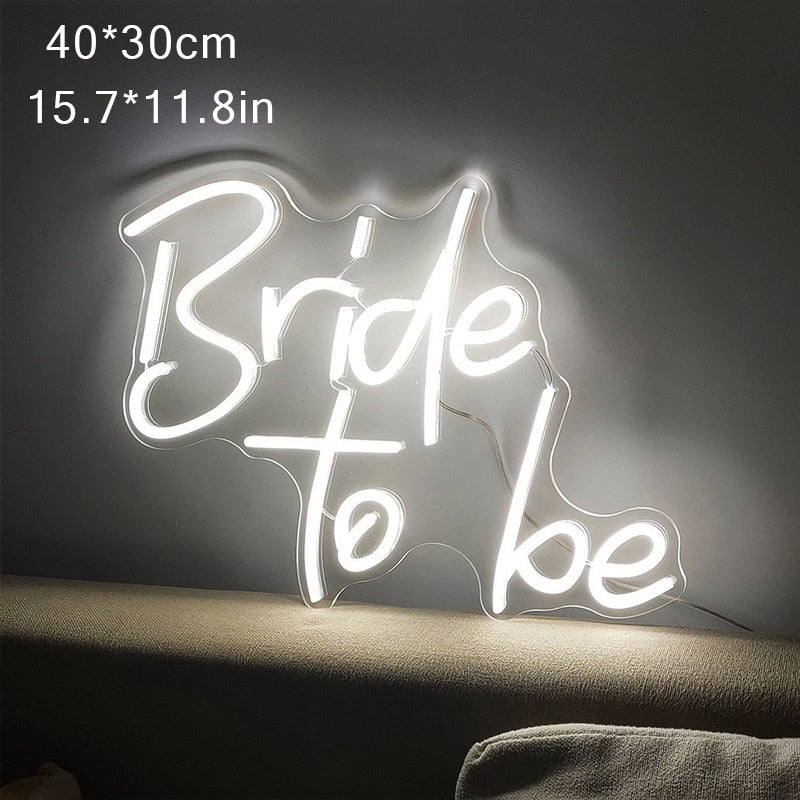 Bride to be Led Neon Lamp