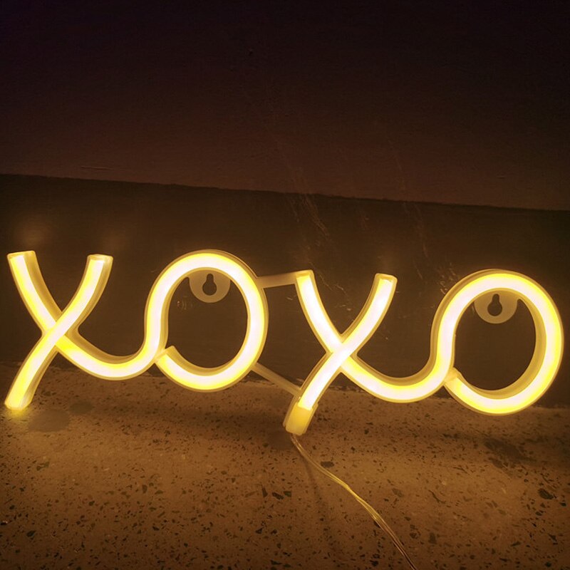 Xoxo Lampe LED Neon