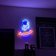 Astronaute Lampe Led Neon