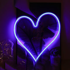 Coeur 2 Lampe Led Neon