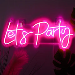 Let's Party 2 Lampe Led Neon