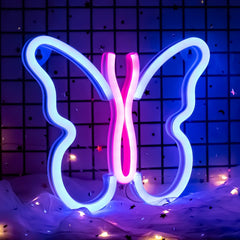 Papillon 3 Lampe Led Neon
