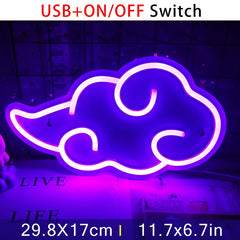Cloud 3 Neon Led Lamp